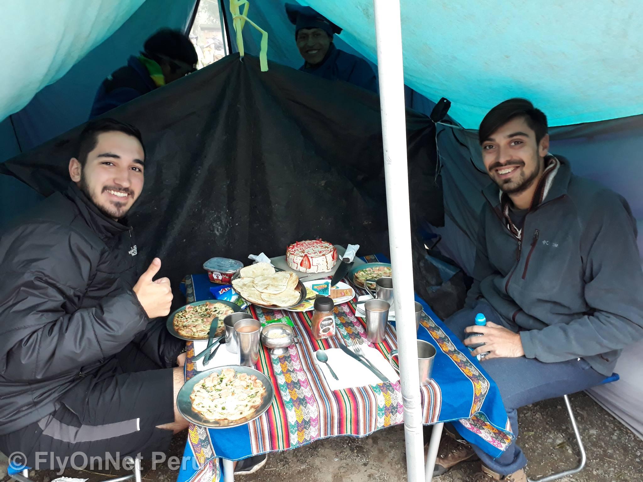 Photo Album: Lunch during the trek, Inca Trail